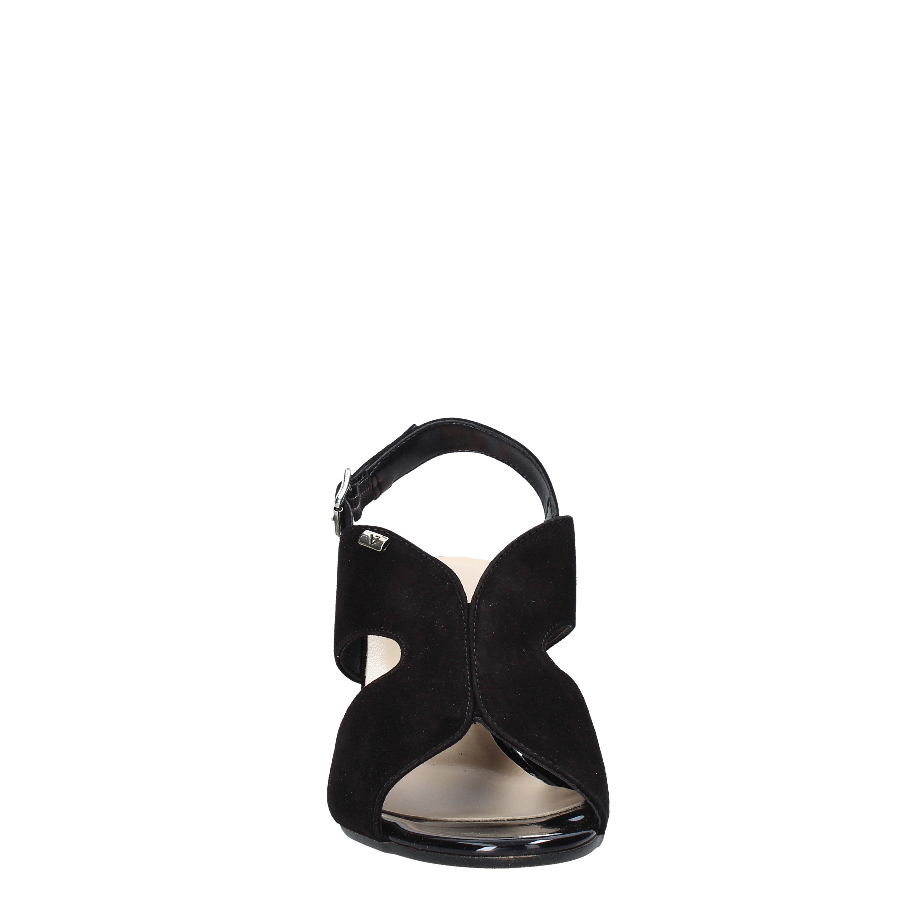 Sandali tacco Nero Valleverde