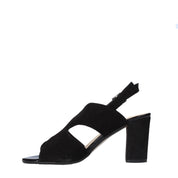 Sandali tacco Nero Valleverde