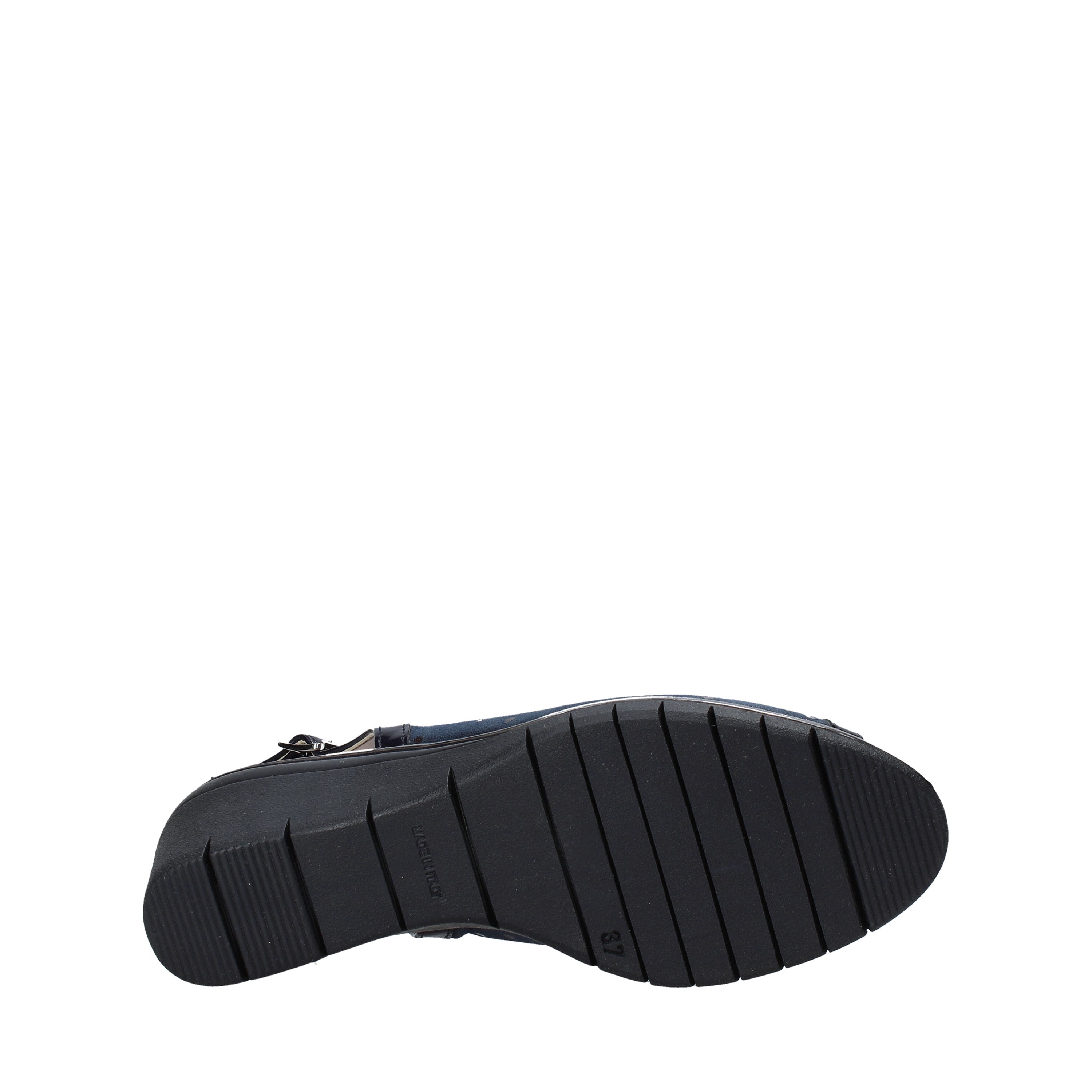 Sandali zeppa Blu Valleverde