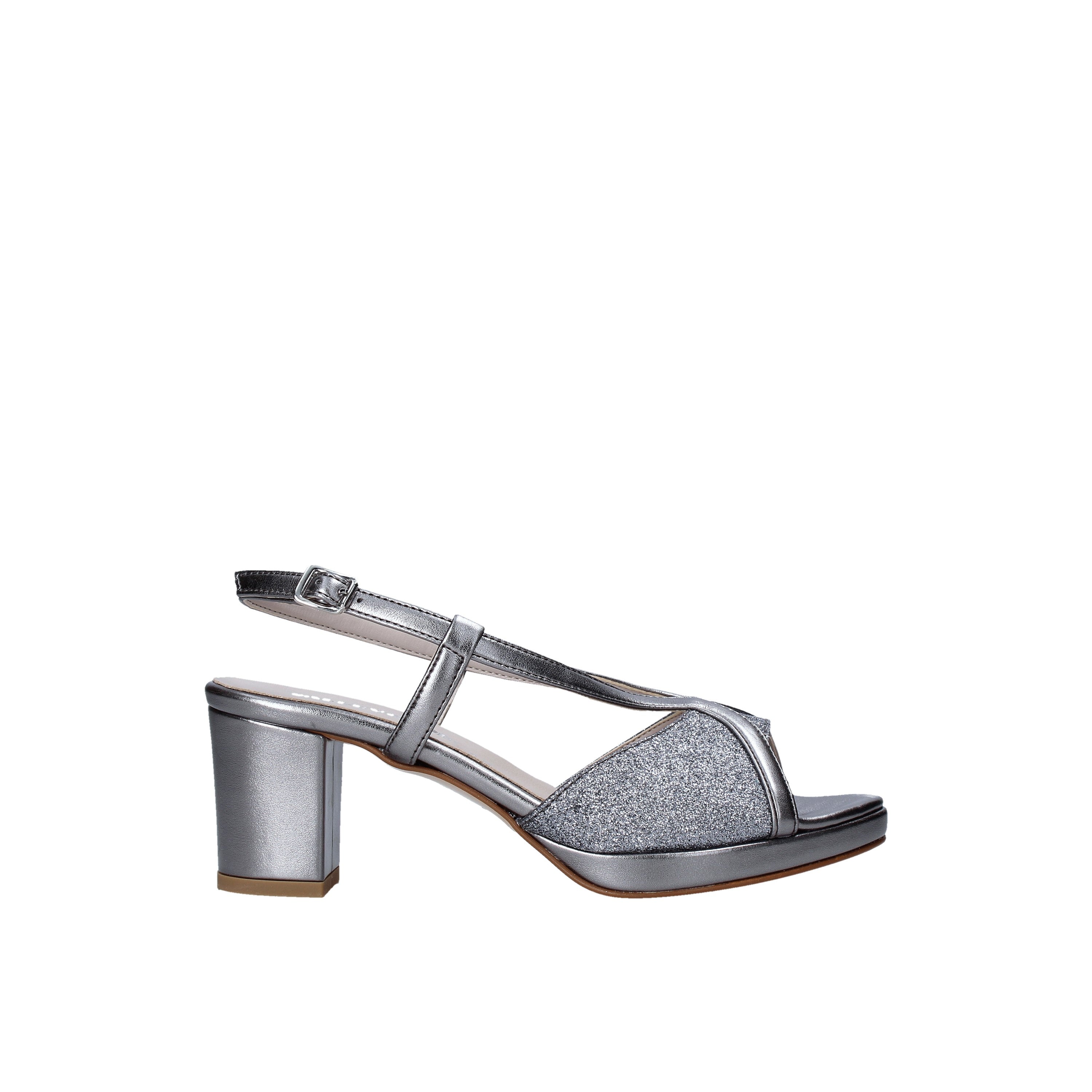 Sandali tacco Grigio Valleverde