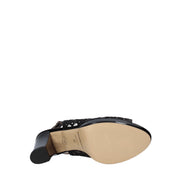 Sandali tacco Nero Valleverde