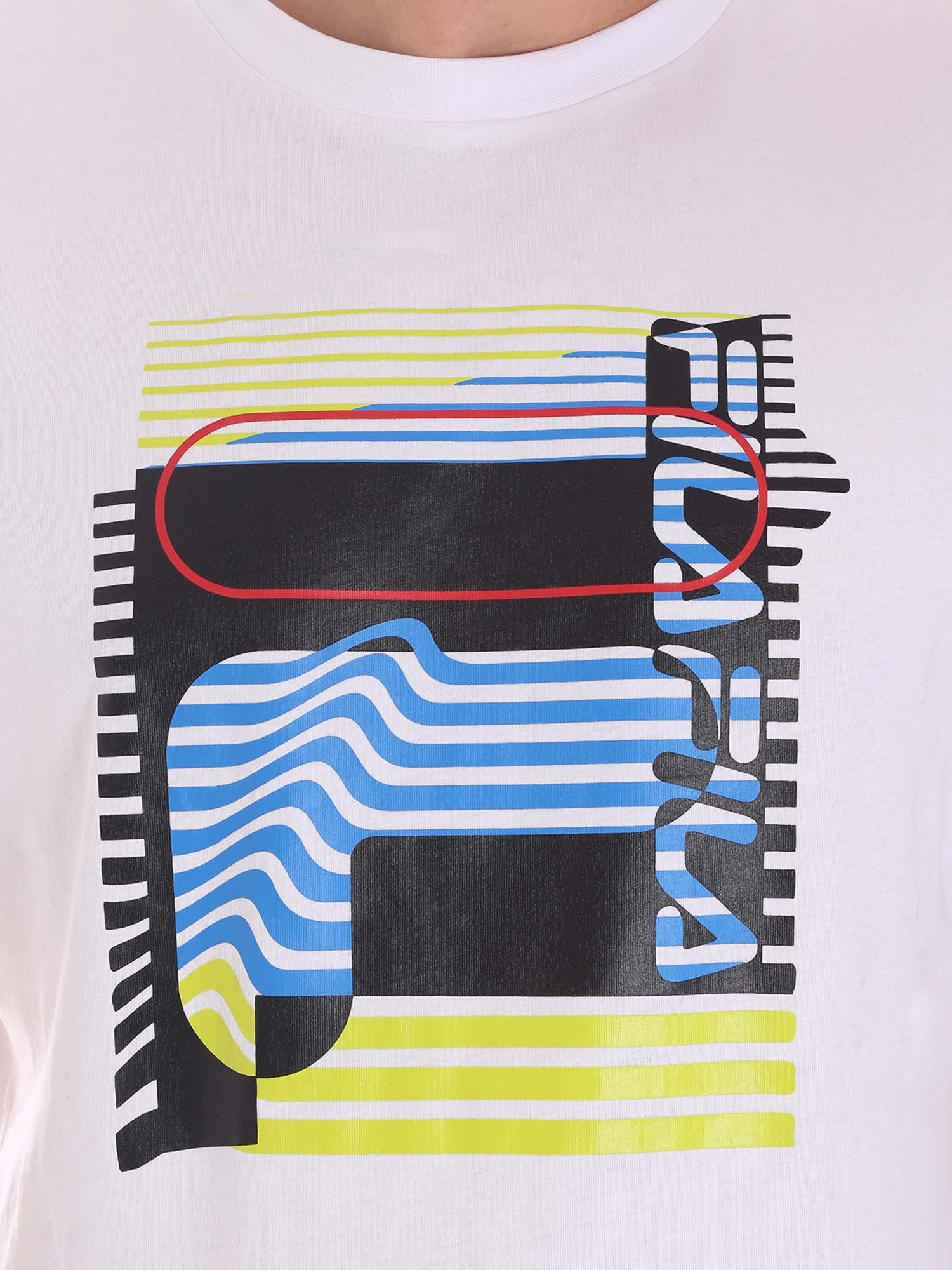 T-shirt Bianco Fila