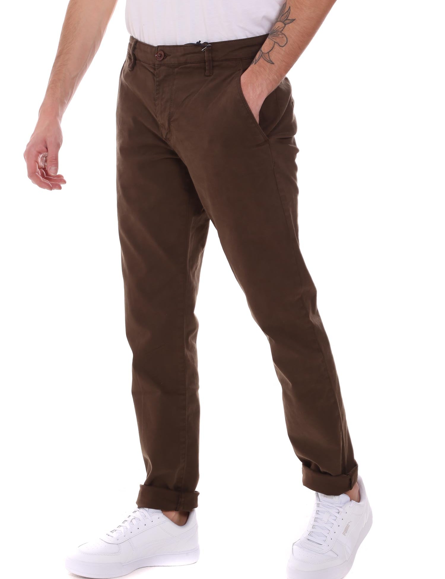 Pantaloni Marrone Gaudi