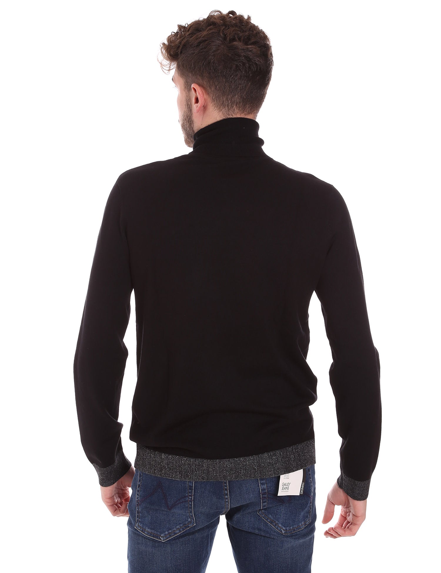 Maglie a collo alto Nero Gaudi