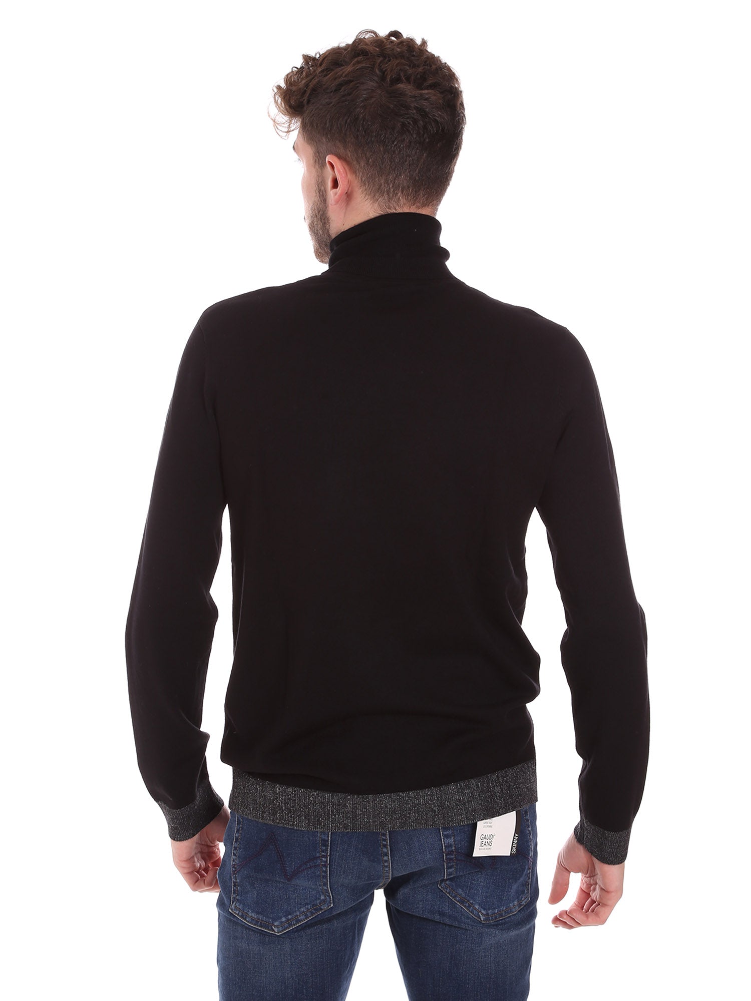 Maglie a collo alto Nero Gaudi