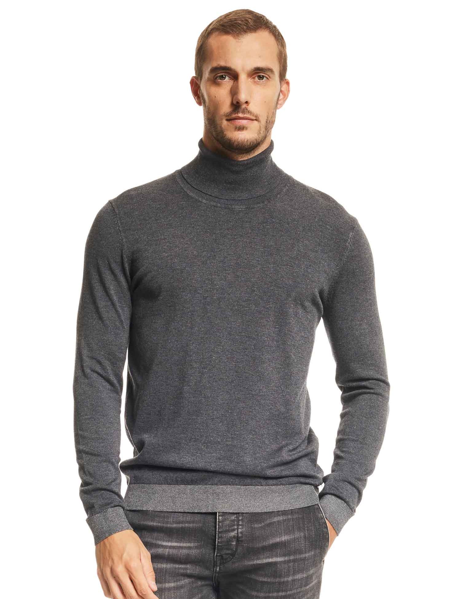 Maglie a collo alto Grigio Gaudi