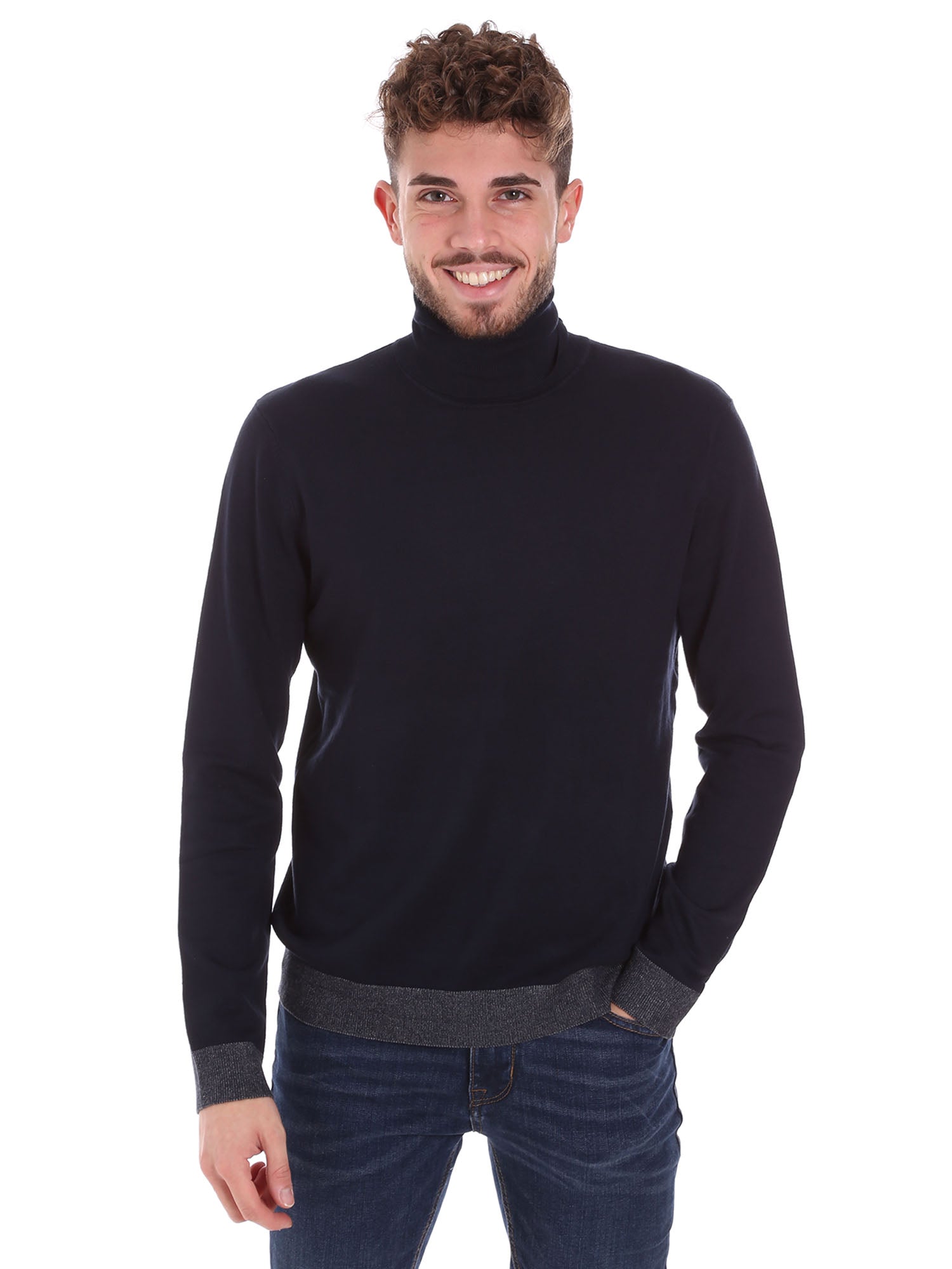 Maglie a collo alto Blu Gaudi