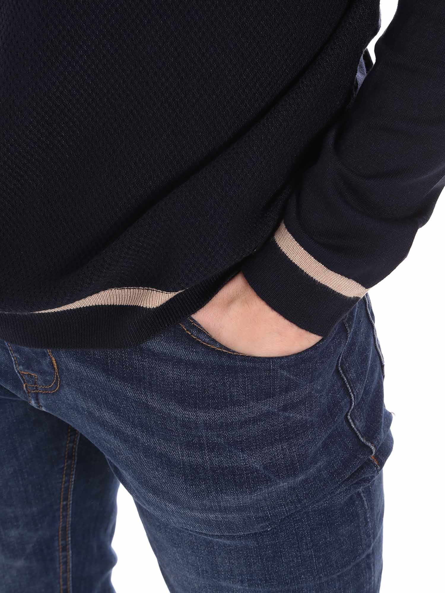 Maglie a collo alto Blu Gaudi