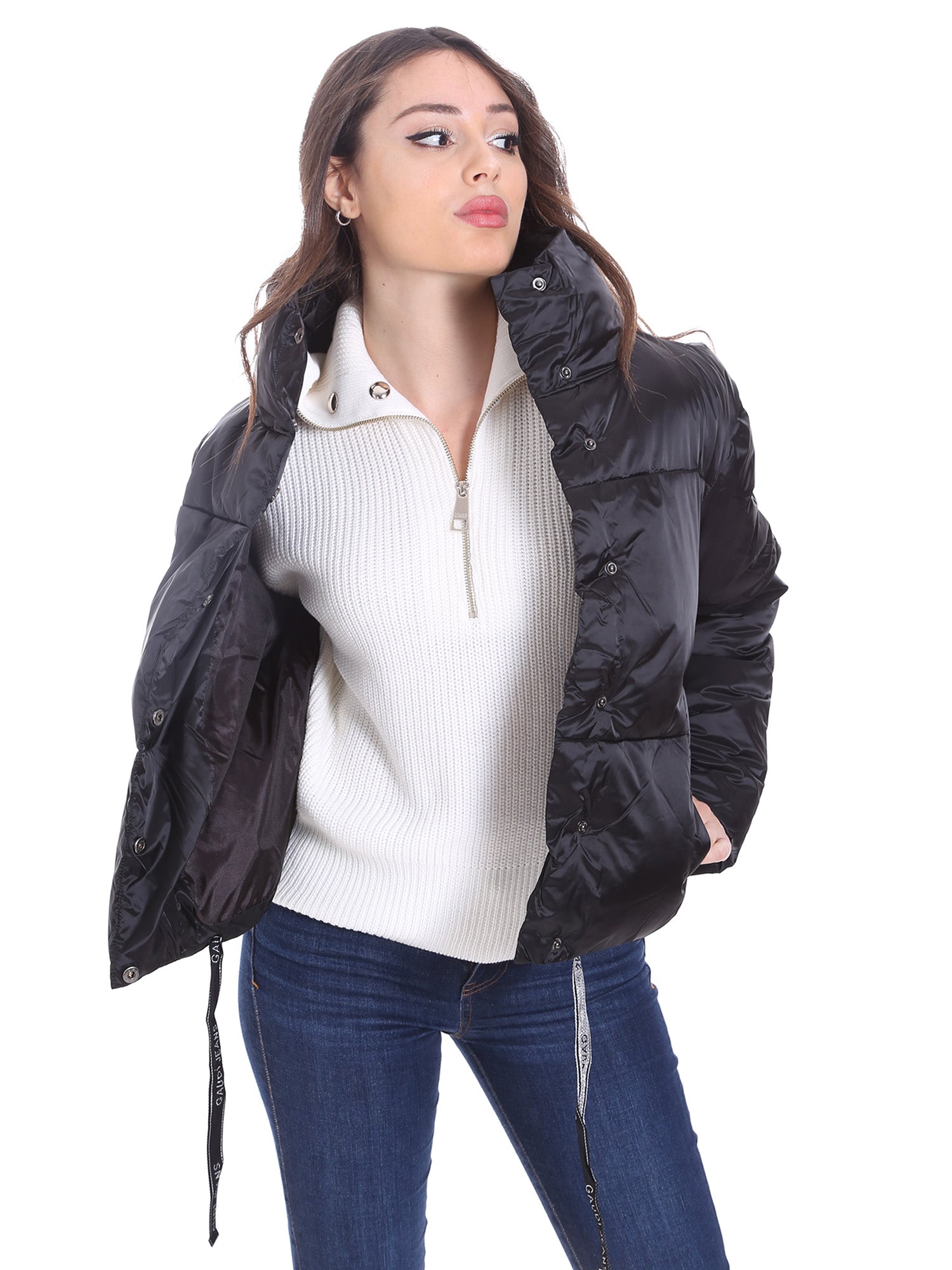 Piumini Nero Gaudi Jeans