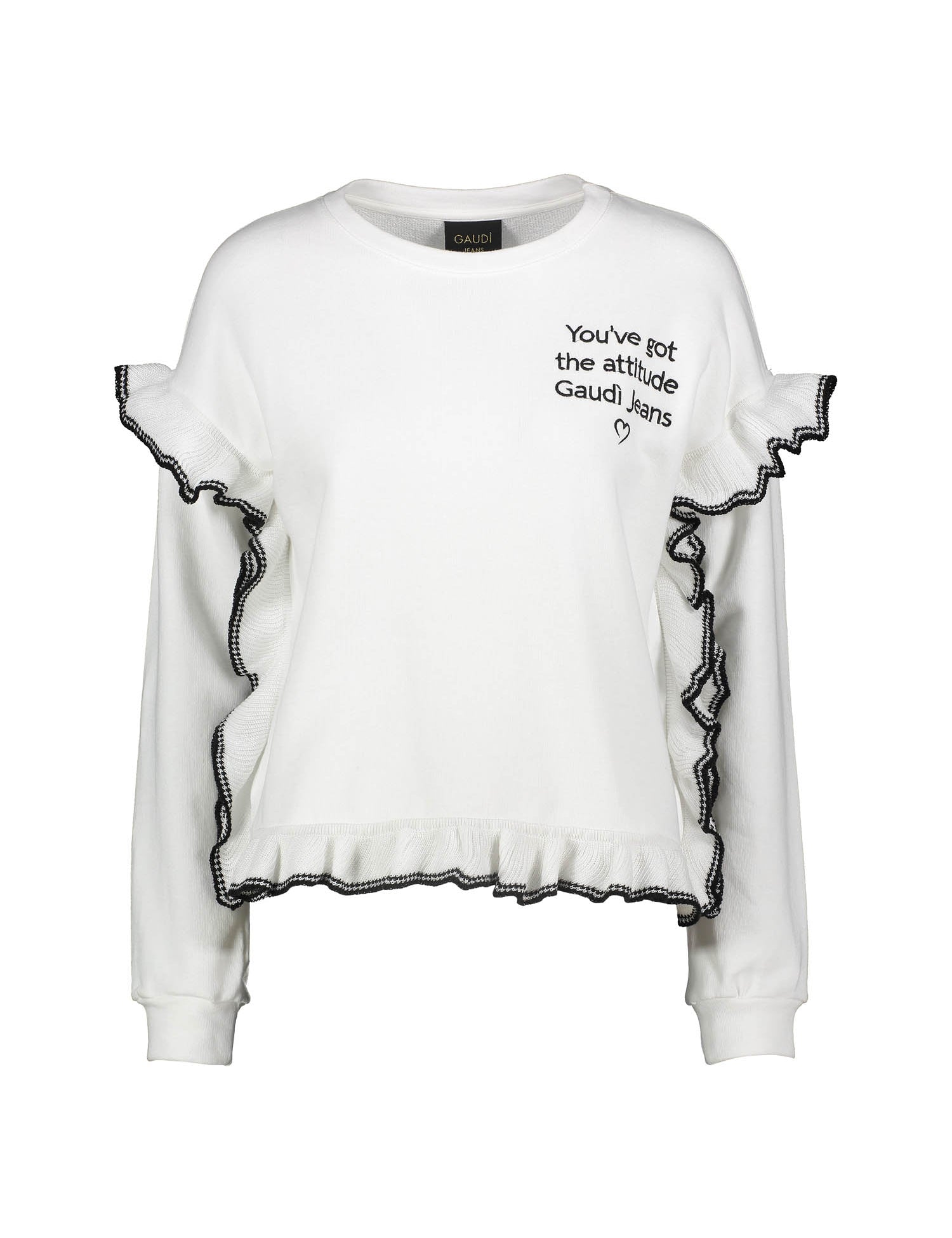 Felpe Bianco Gaudi Jeans