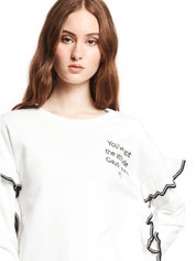 Felpe Bianco Gaudi Jeans