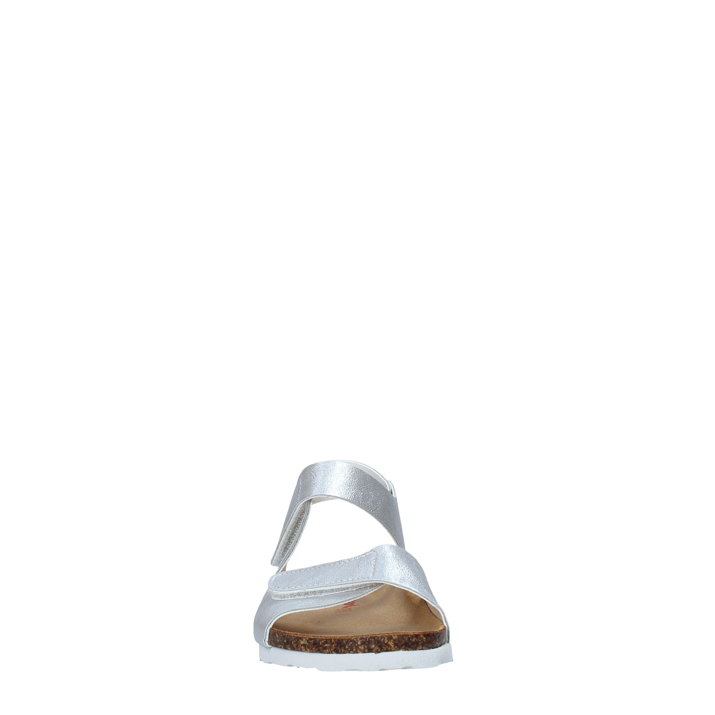 Sandali con strappi Argentato Bionatura Kids