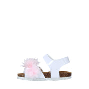 Sandali con strappi Bianco Bionatura Kids