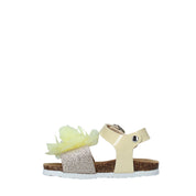 Sandali con strappi Giallo Bionatura Kids