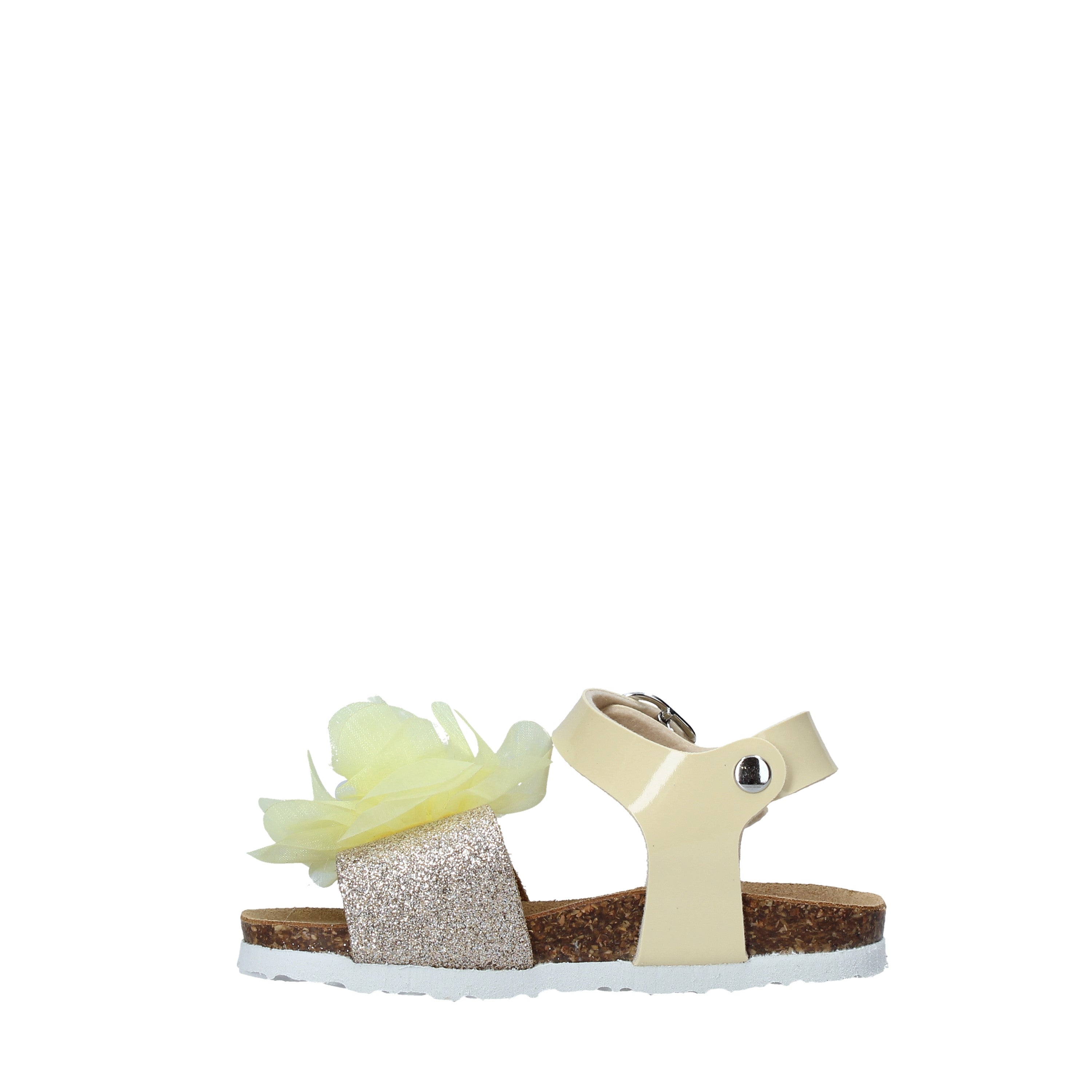 Sandali con strappi Giallo Bionatura Kids