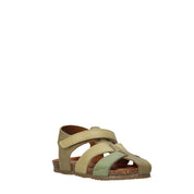 Sandali con strappi Verde Bionatura Kids