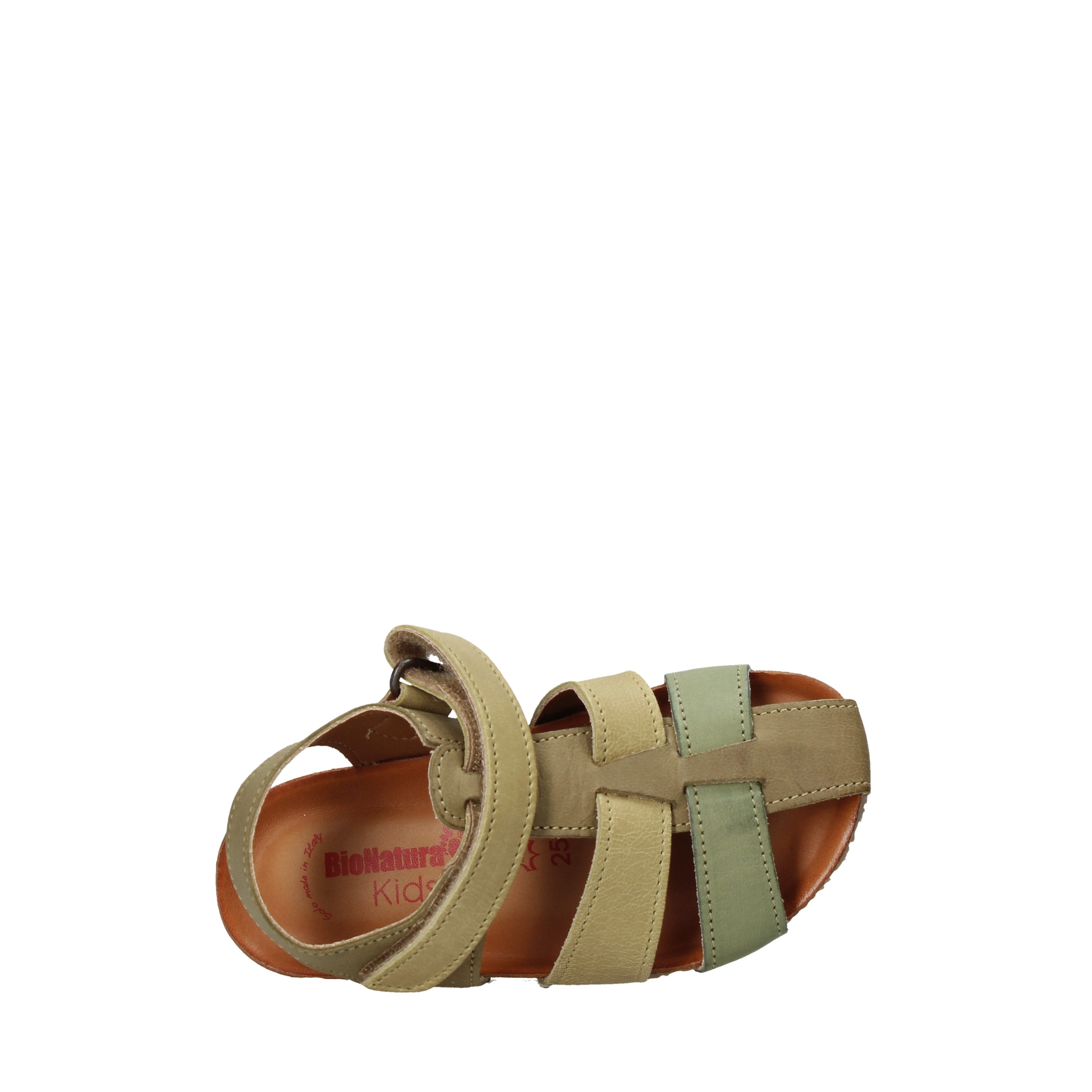 Sandali con strappi Verde Bionatura Kids