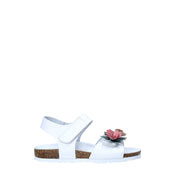 Sandali con strappi Bianco Bionatura Kids