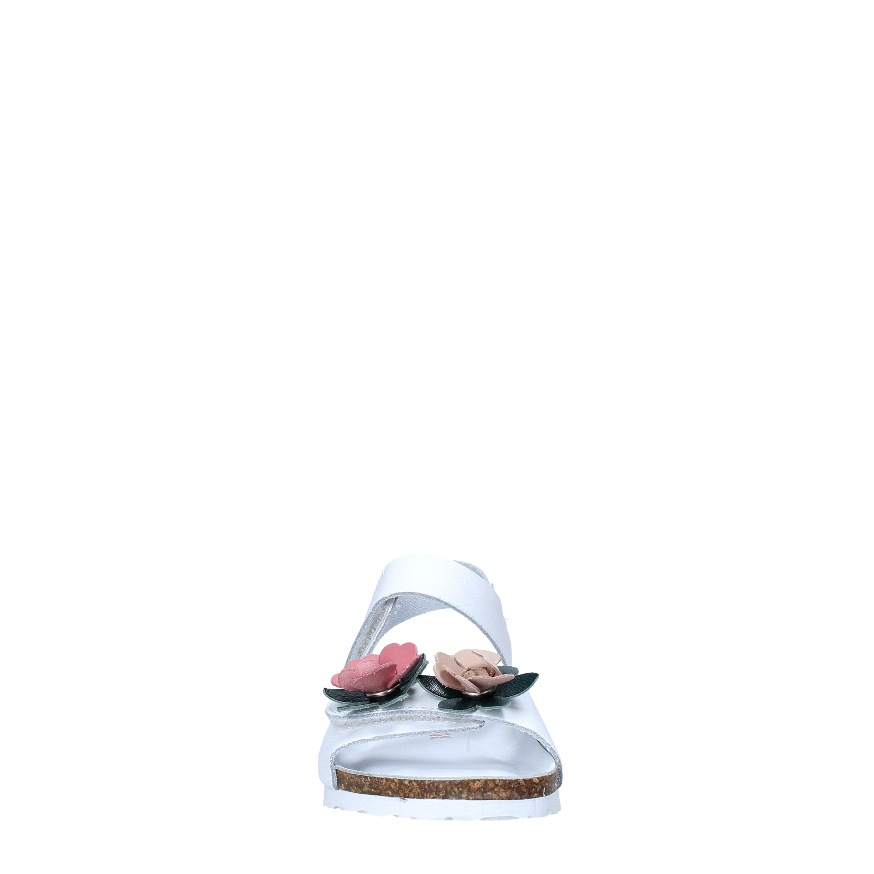 Sandali con strappi Bianco Bionatura Kids