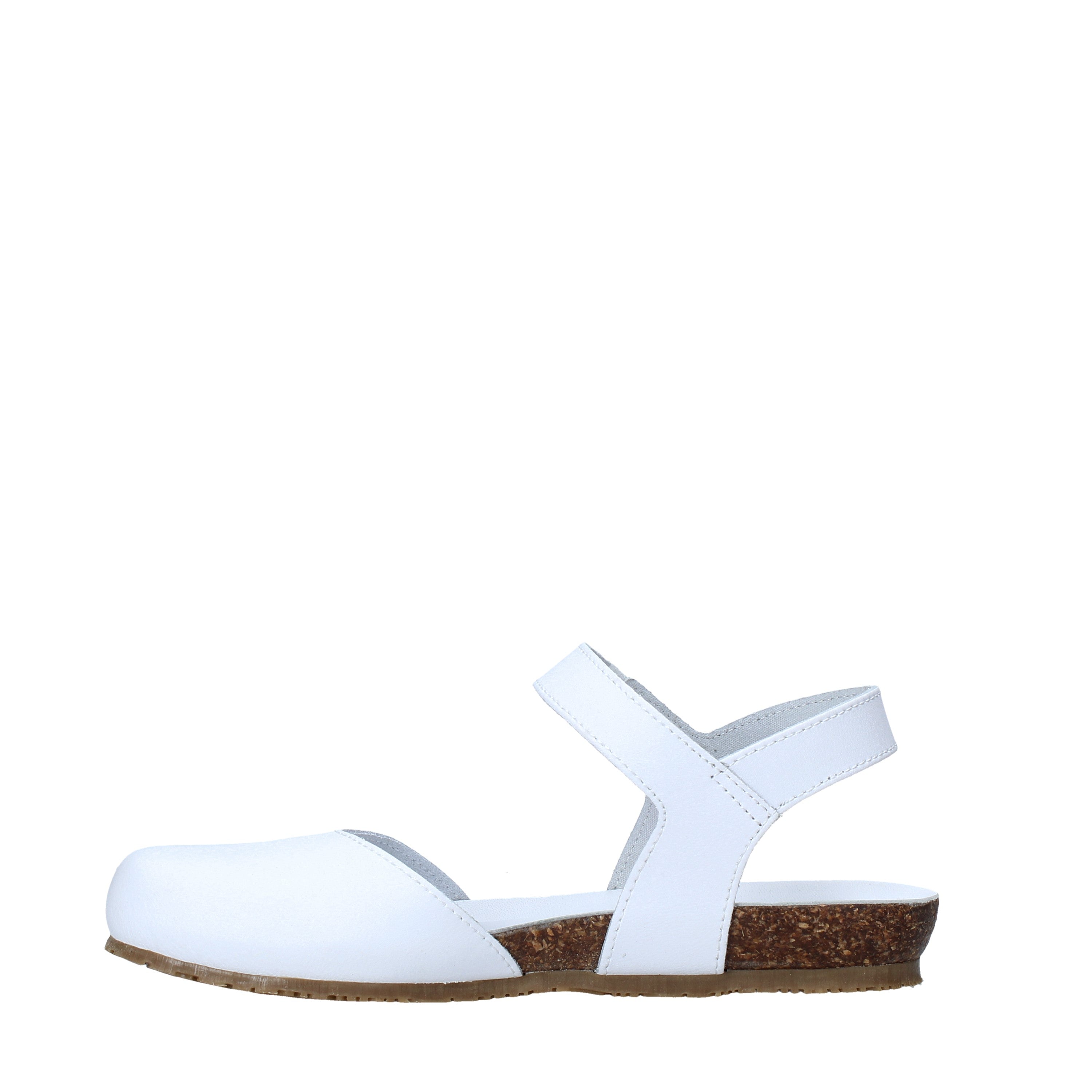 Sandali con strappi Bianco Bionatura Kids