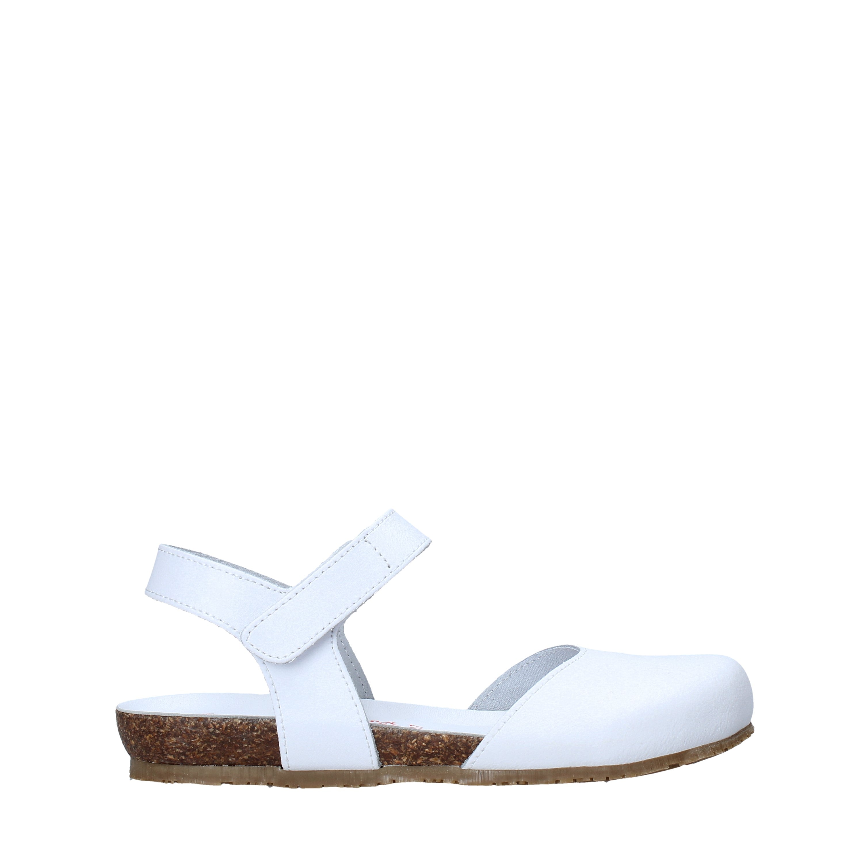 Sandali con strappi Bianco Bionatura Kids