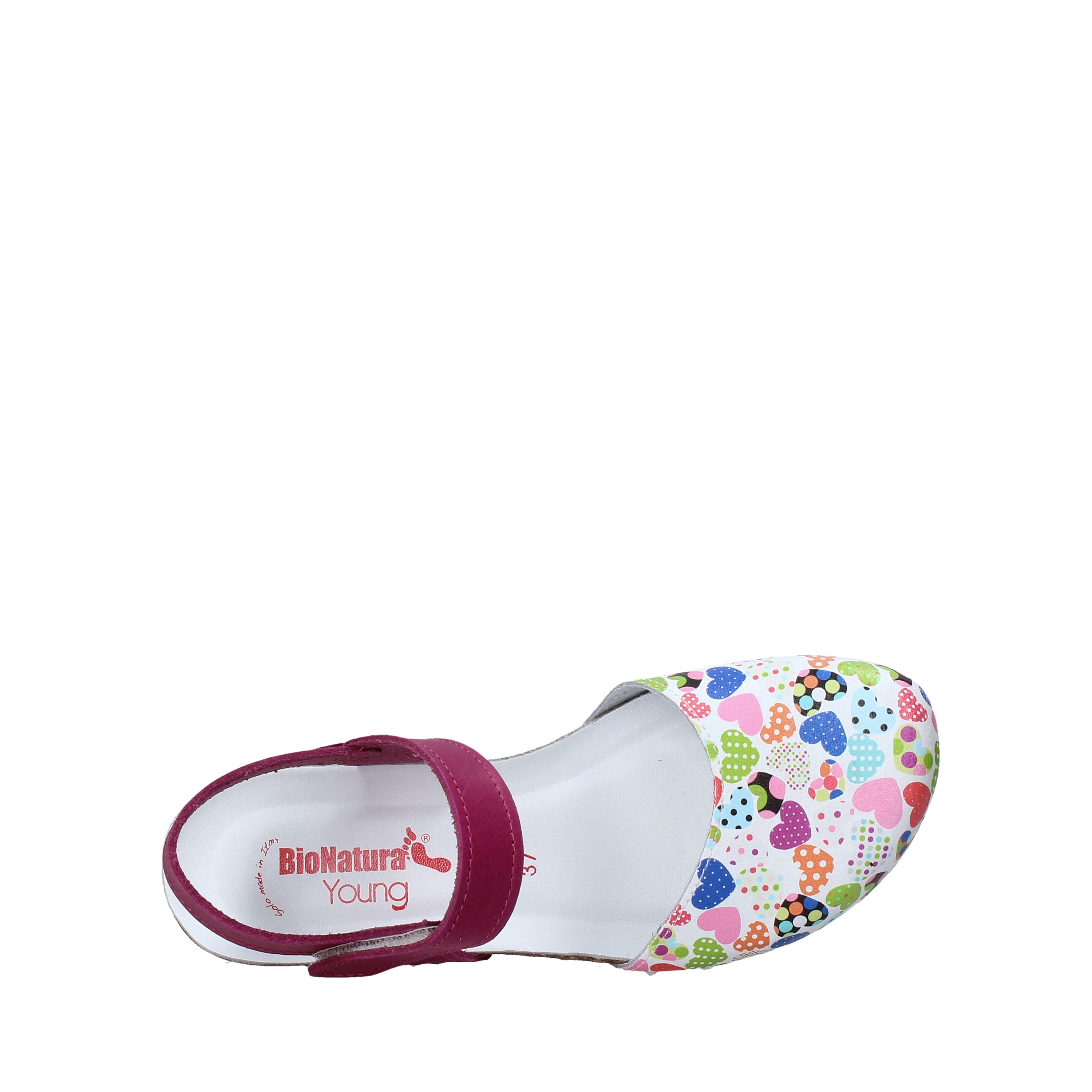 Sandali con strappi Viola Bionatura Kids