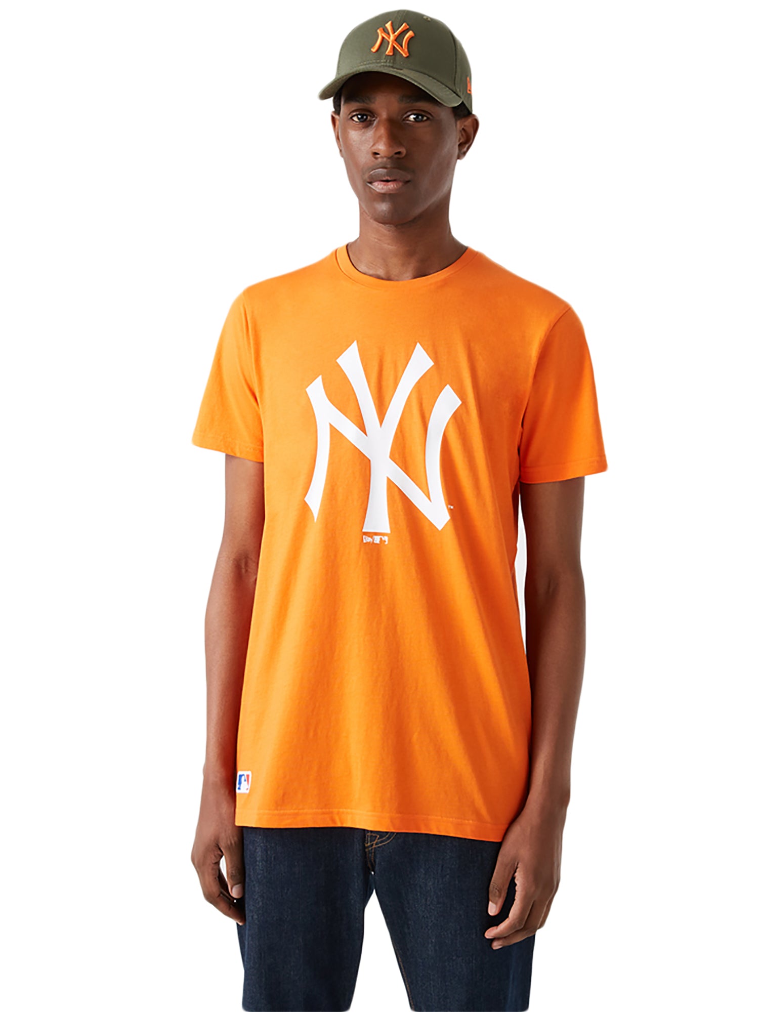 T-shirt Arancio New Era
