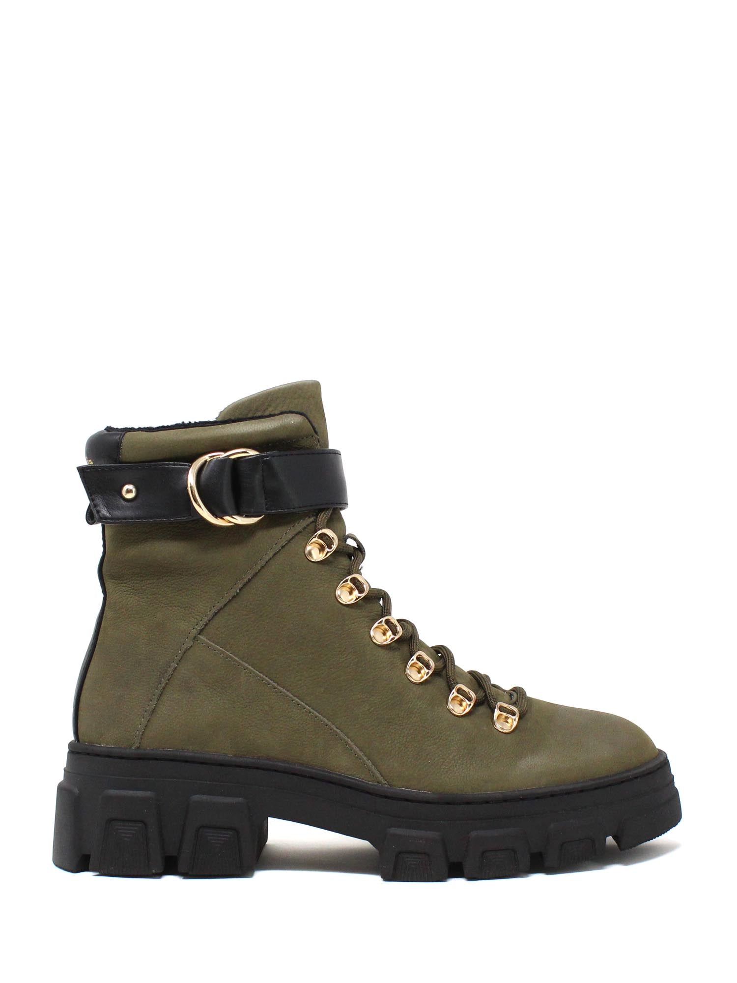 Stivaletti Verde Tamaris