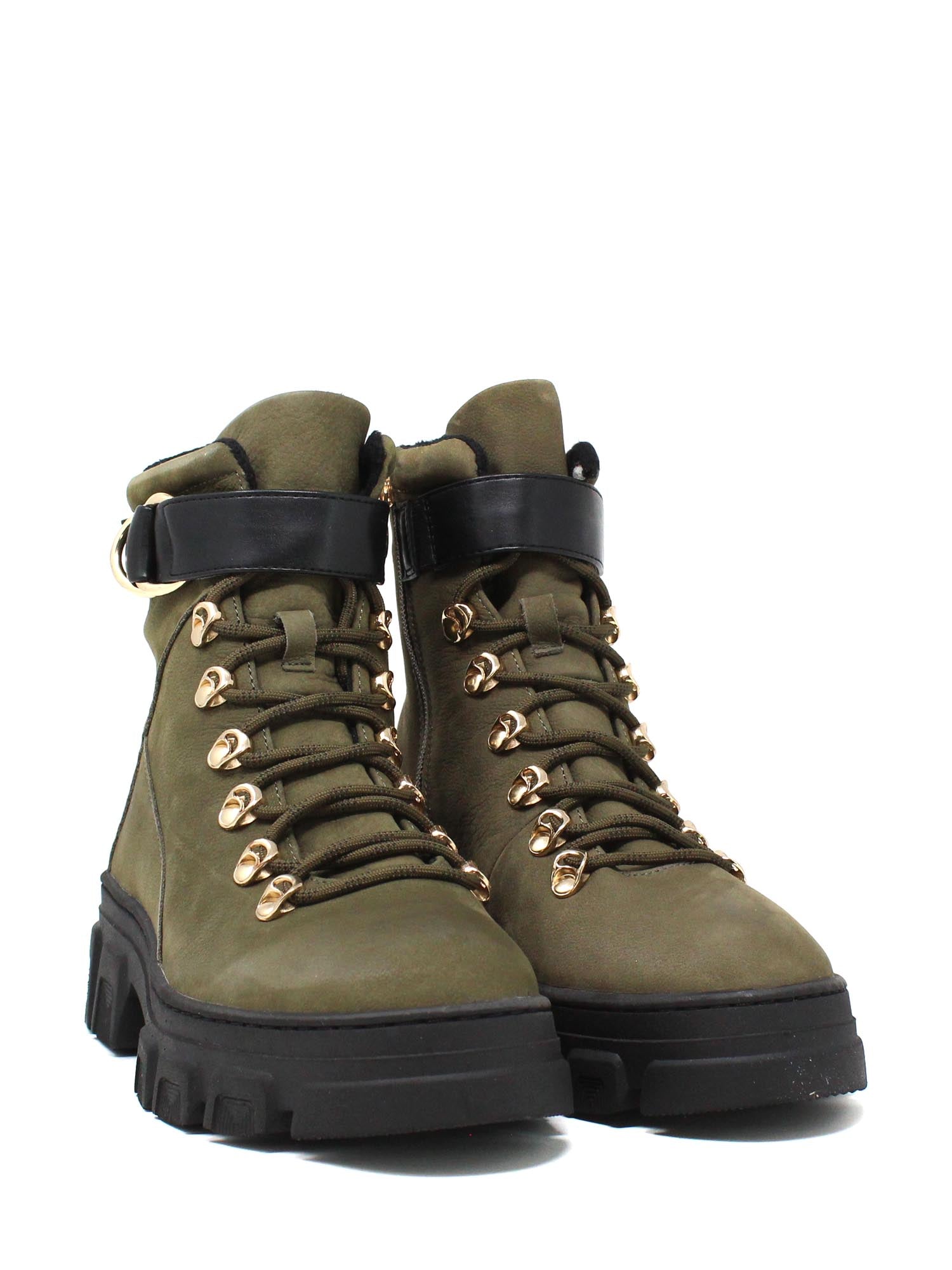 Stivaletti Verde Tamaris