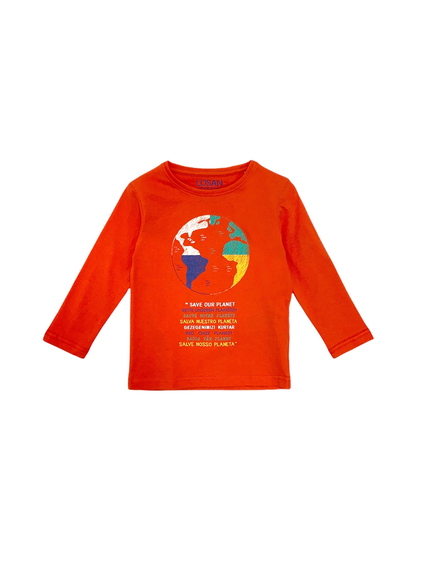 T-shirt Arancio Losan