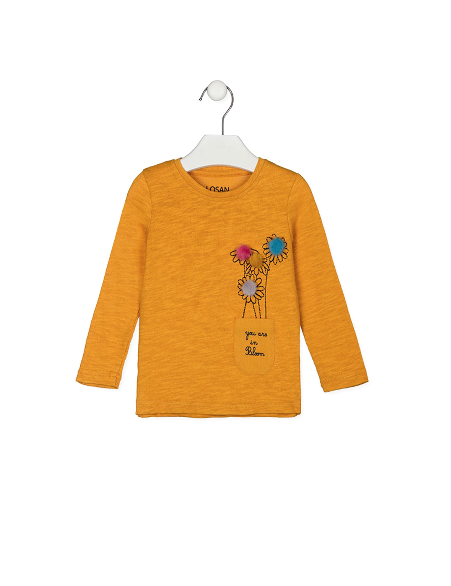 T-shirt Giallo Losan