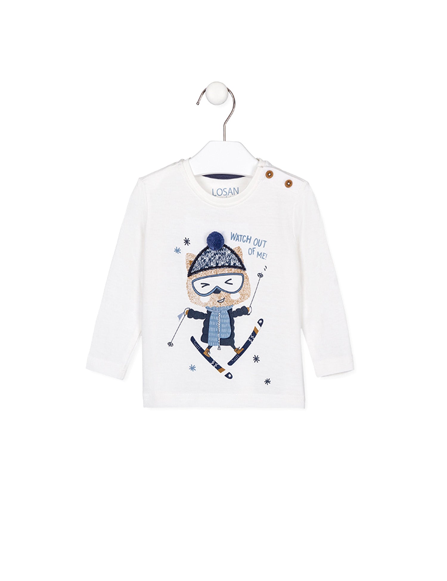 T-shirt Bianco Losan