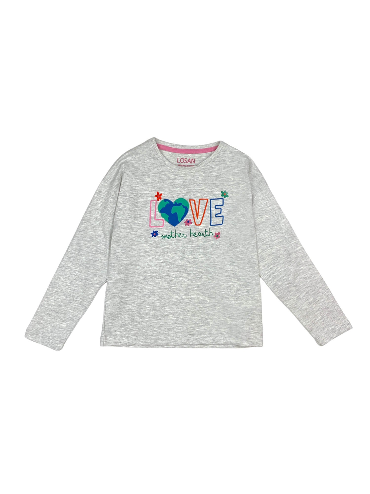 T-shirt Grigio Losan