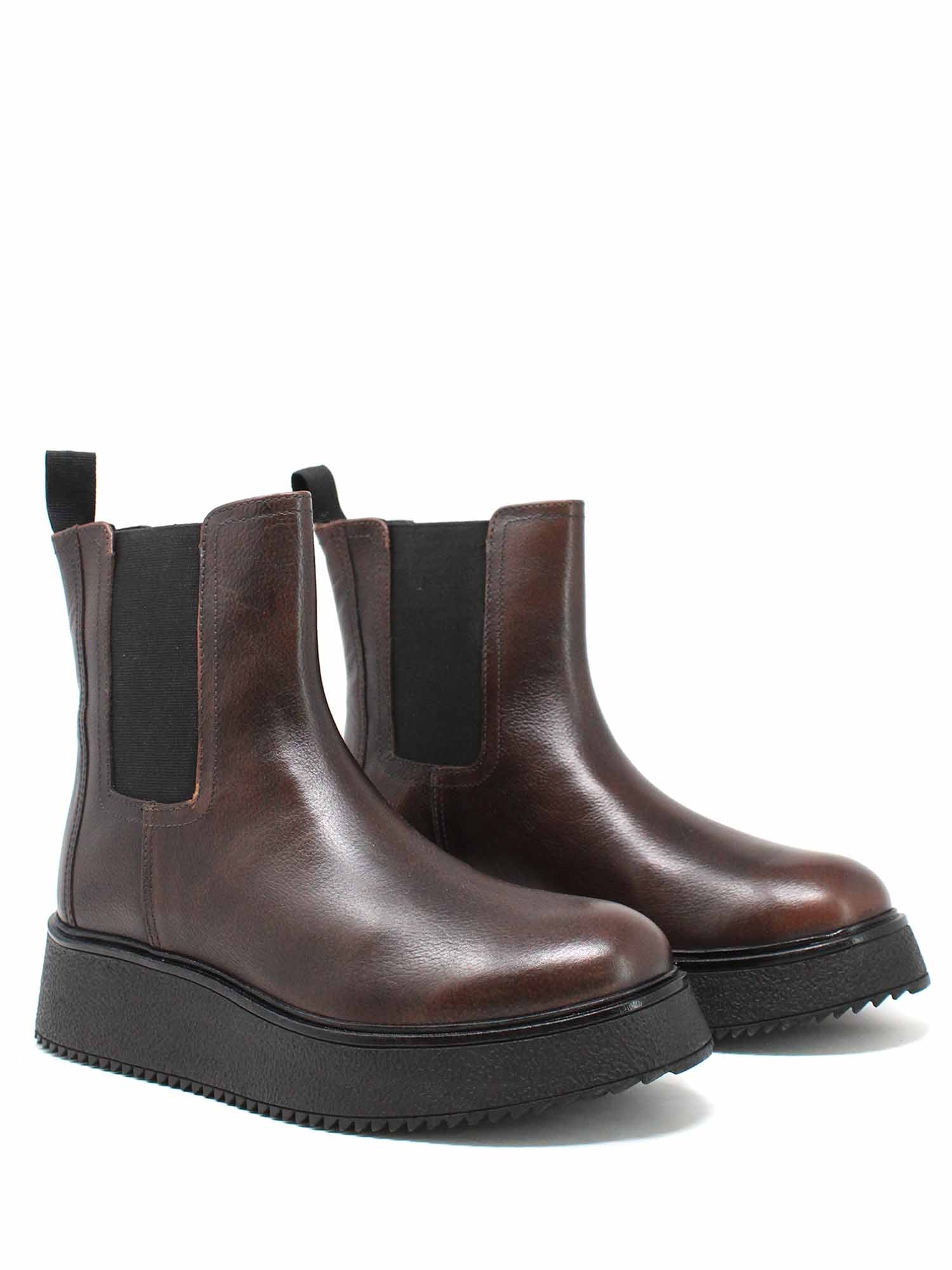 Stivaletti Marrone Apepazza