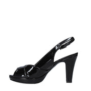 Sandali tacco Nero Melluso