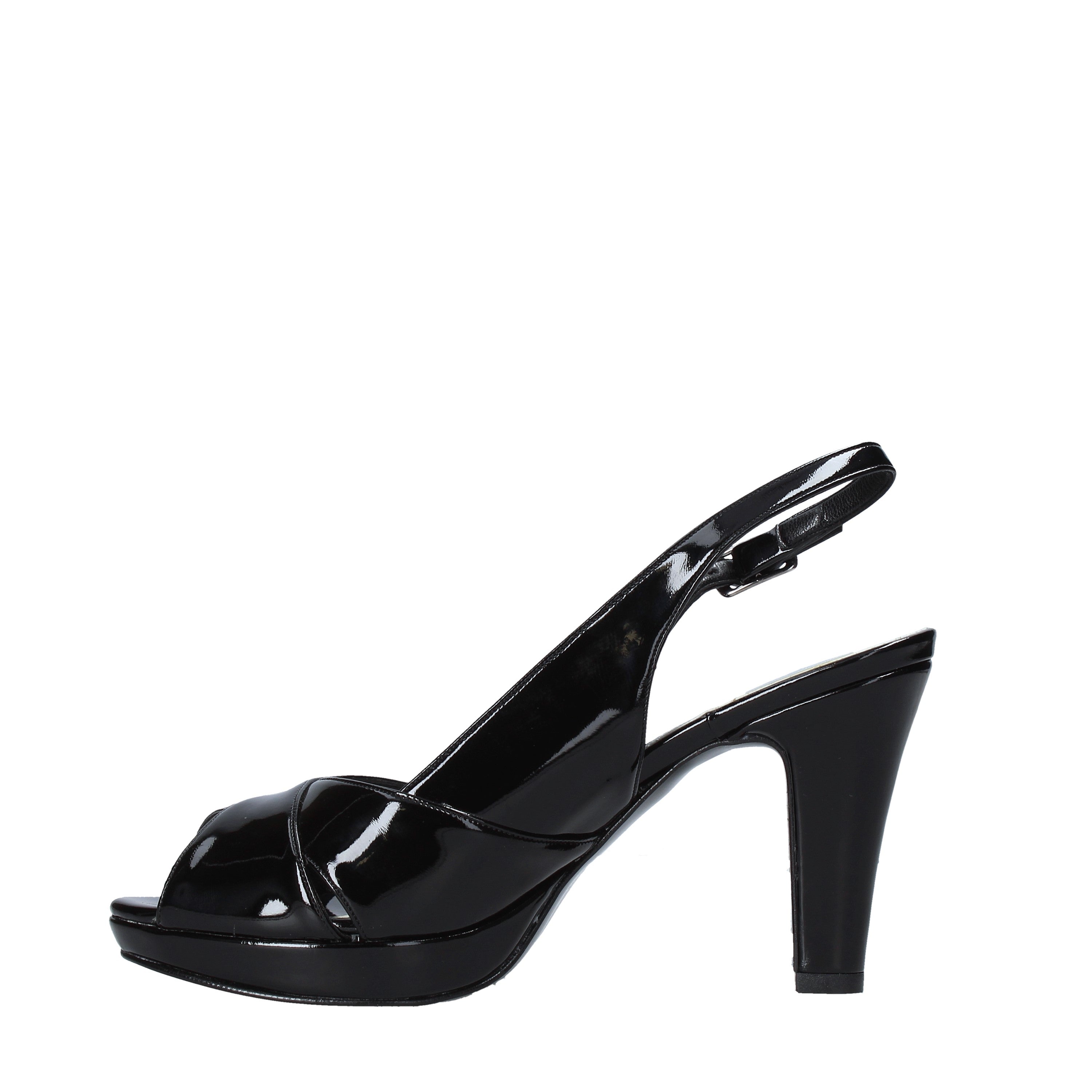 Sandali tacco Nero Melluso