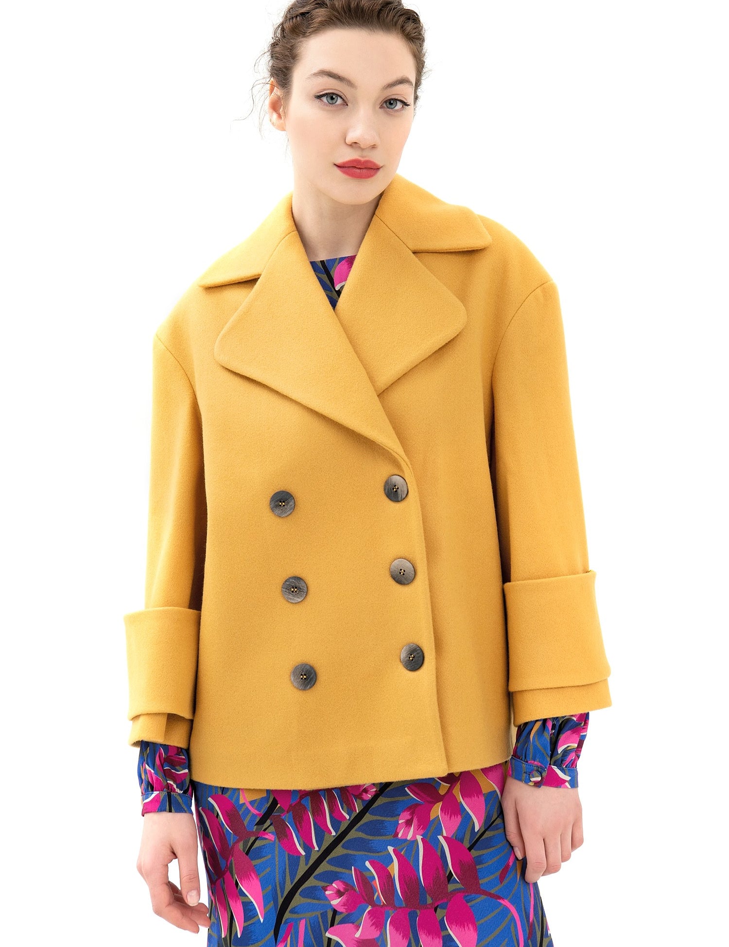 Cappotti Giallo Fracomina