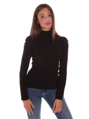 Maglie a collo alto Nero Fracomina