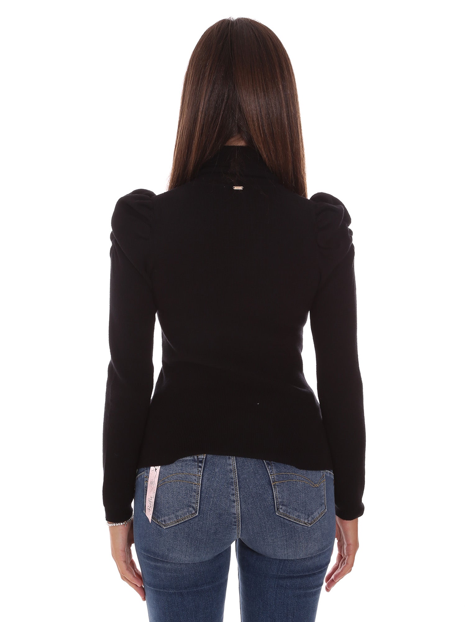 Maglie a collo alto Nero Fracomina