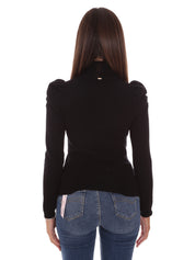 Maglie a collo alto Nero Fracomina