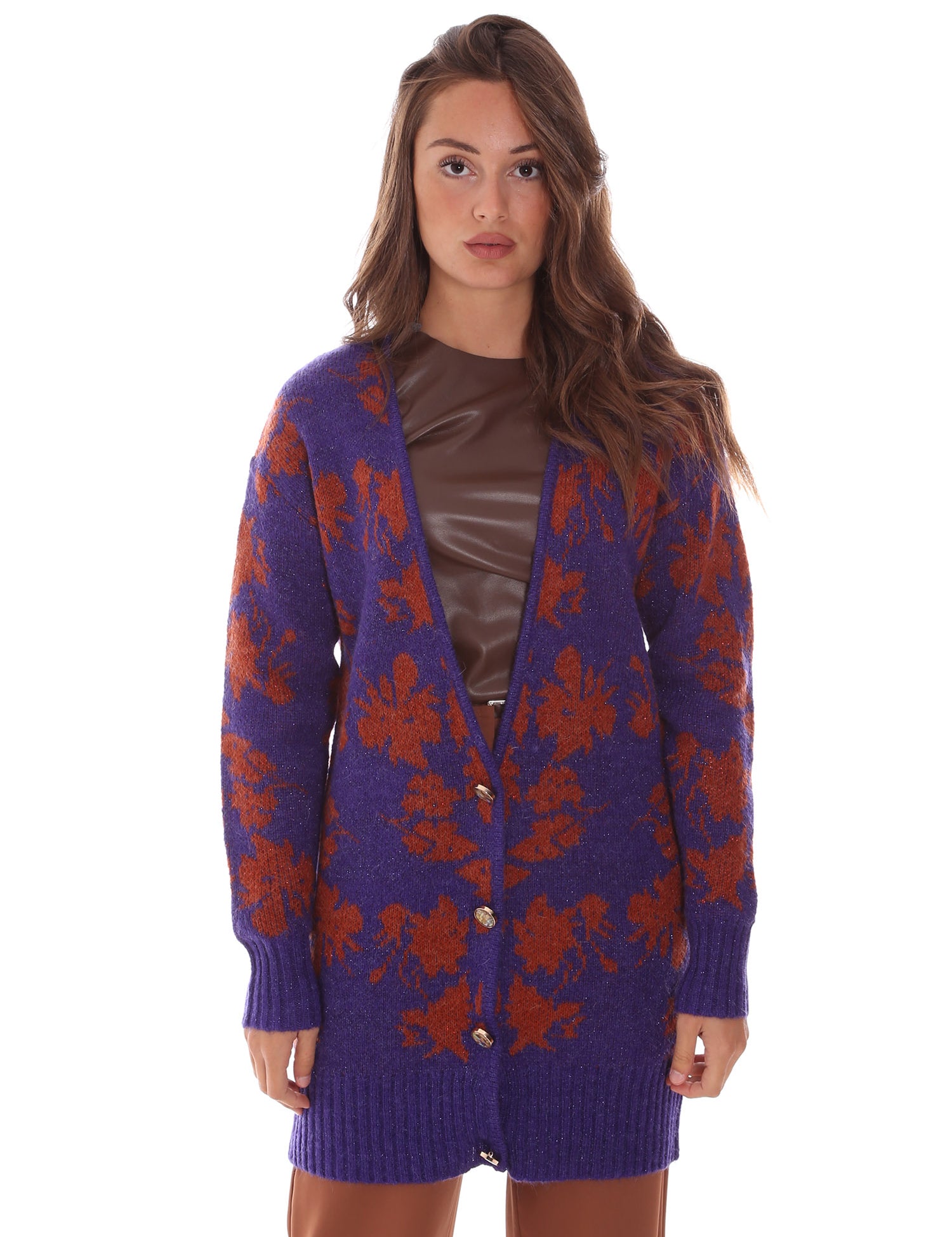 Cardigan Viola Fracomina