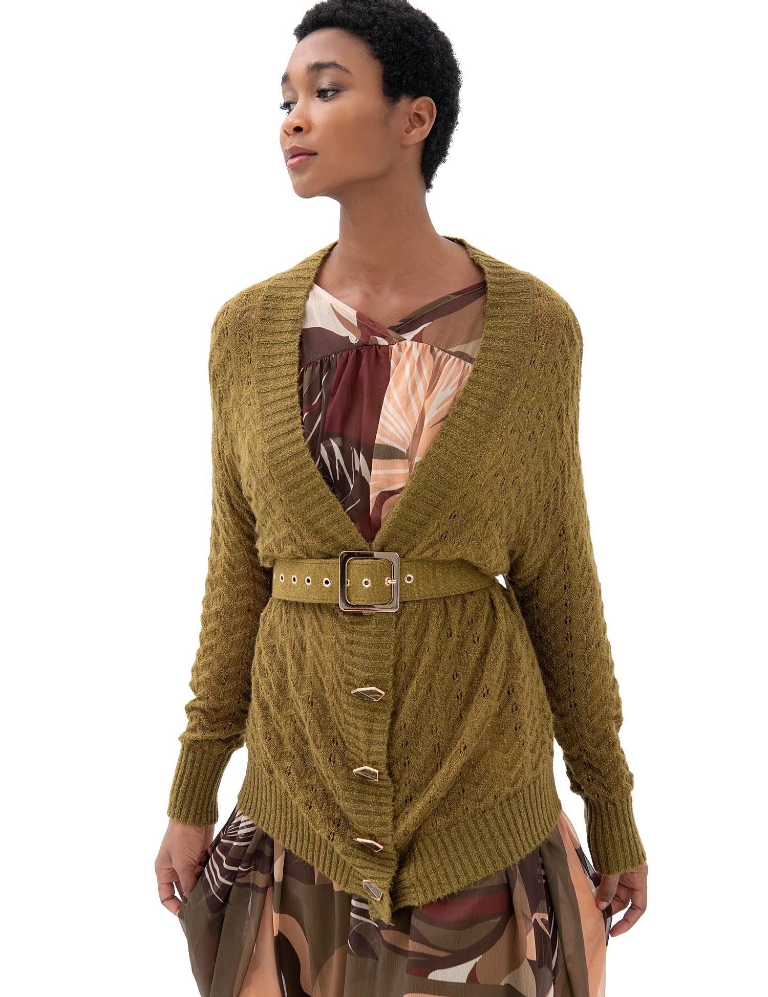 Cardigan Verde Fracomina