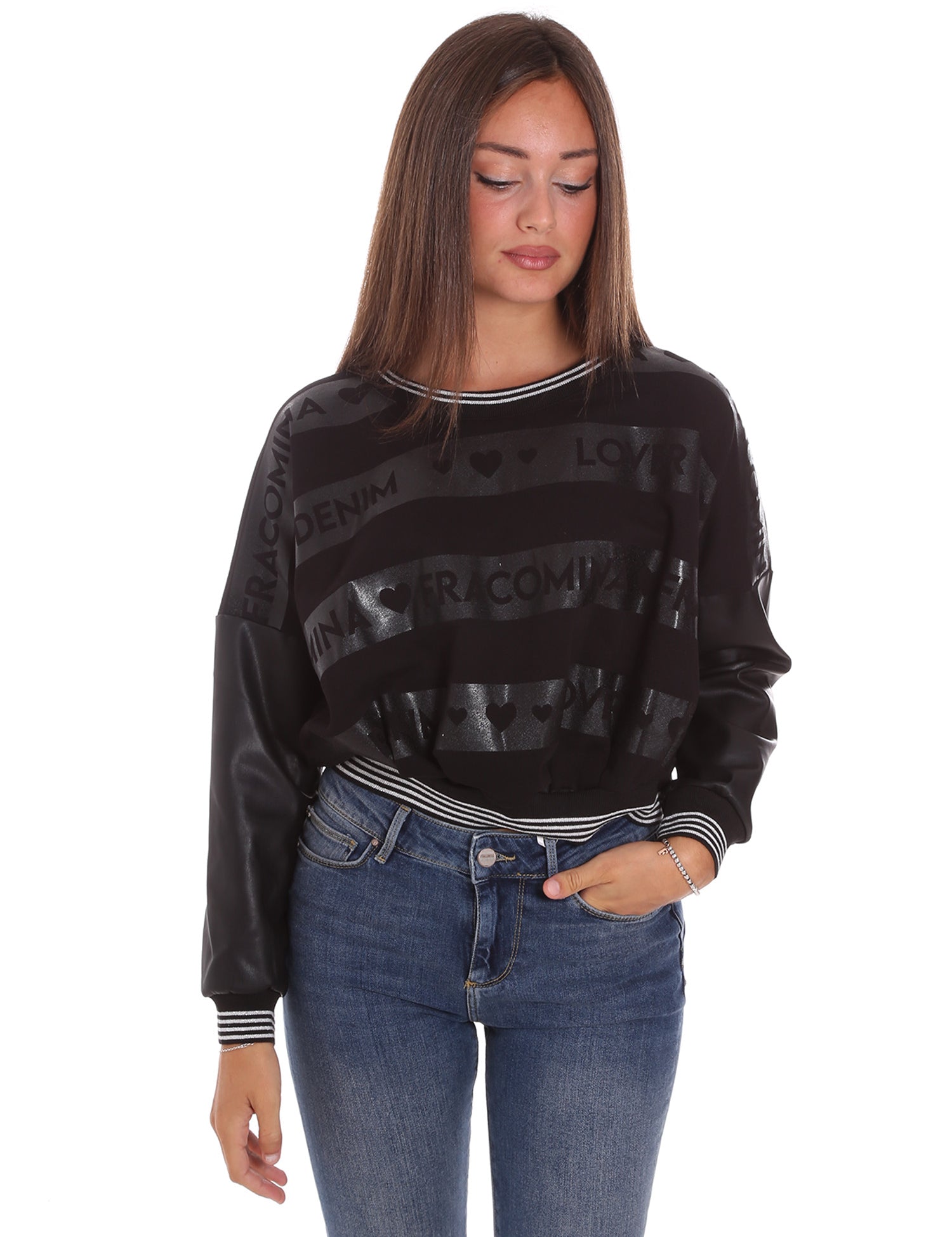 Felpe Nero Fracomina