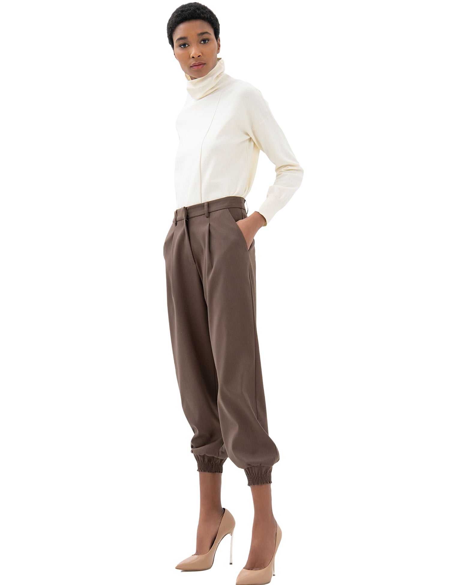 Pantaloni Marrone Fracomina