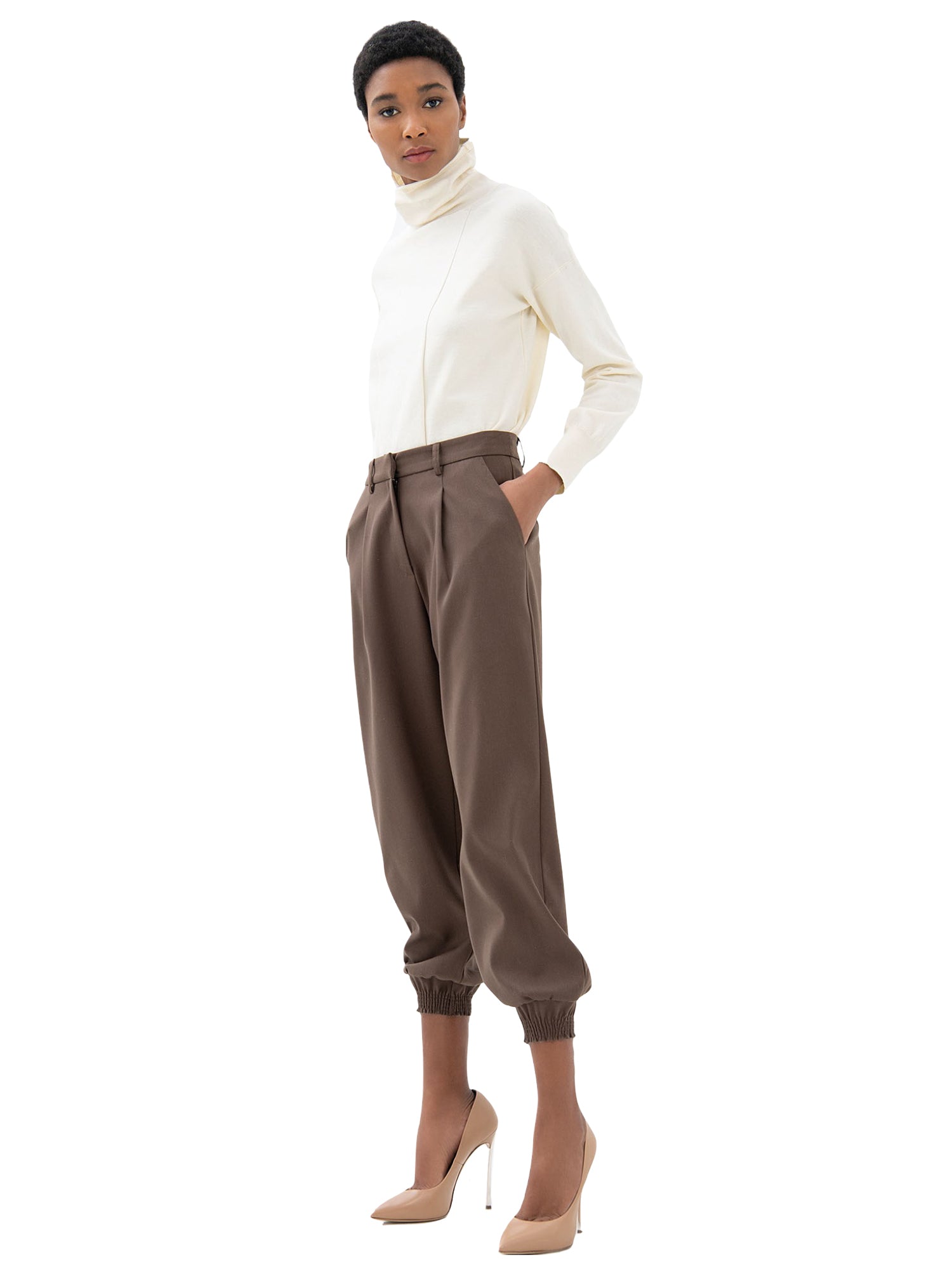 Pantaloni Marrone Fracomina