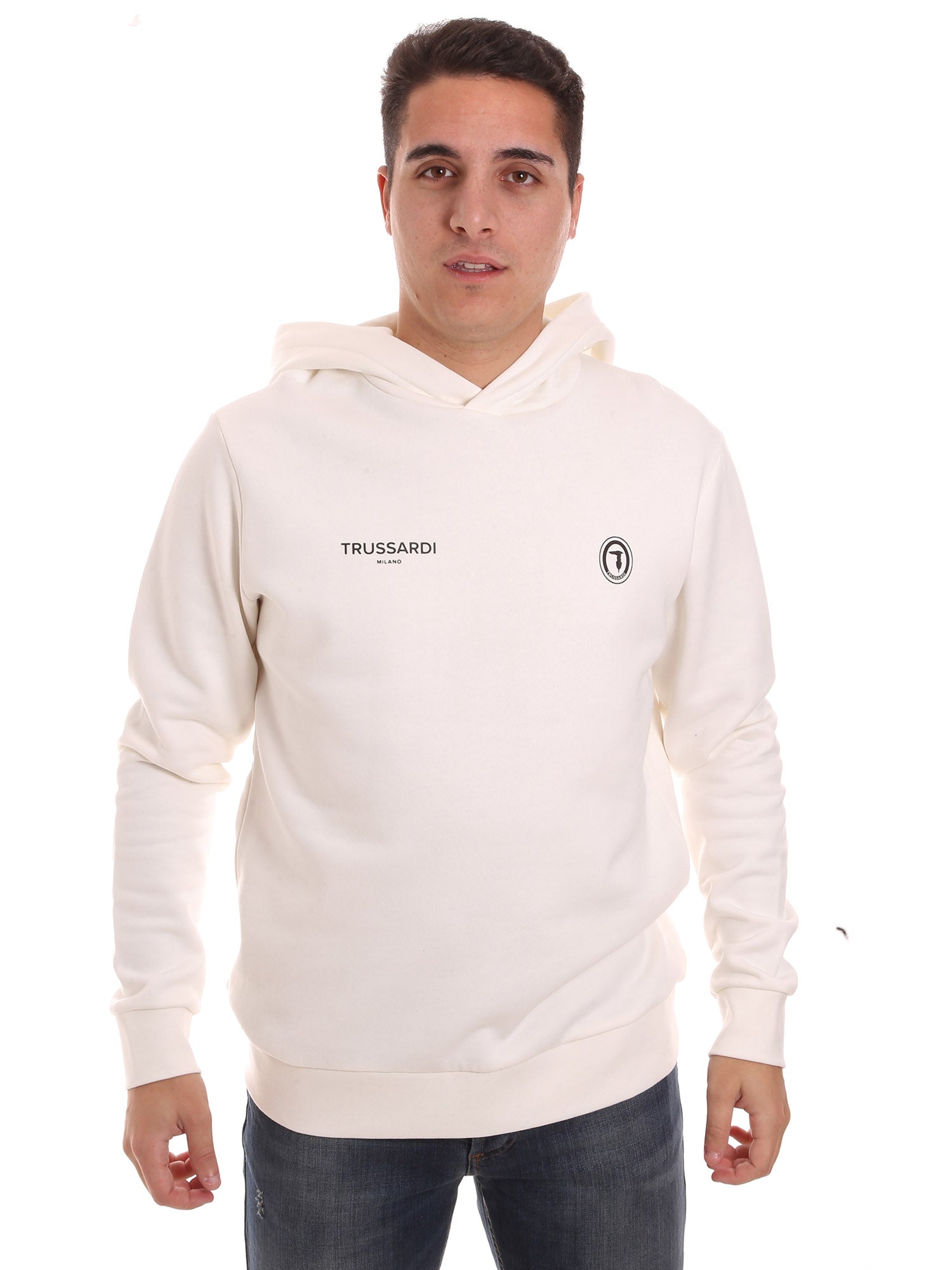 Felpe Bianco Trussardi Jeans