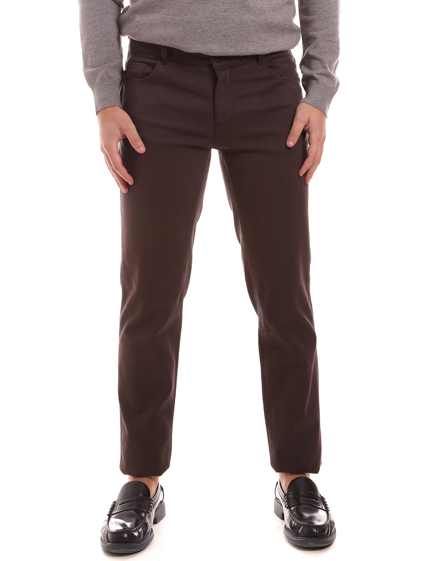 Pantaloni Marrone Trussardi Jeans