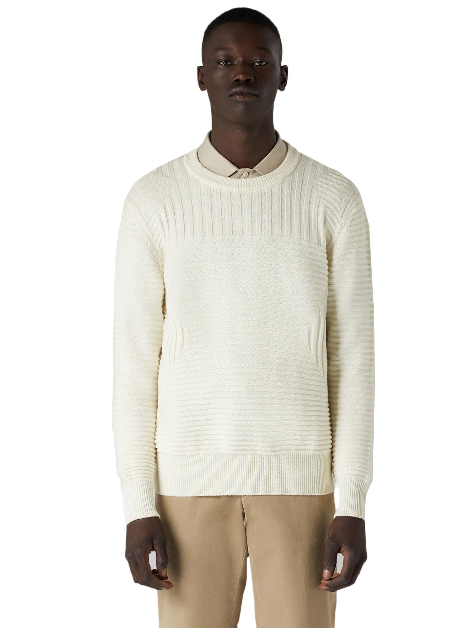 Maglioncini Bianco Trussardi Jeans