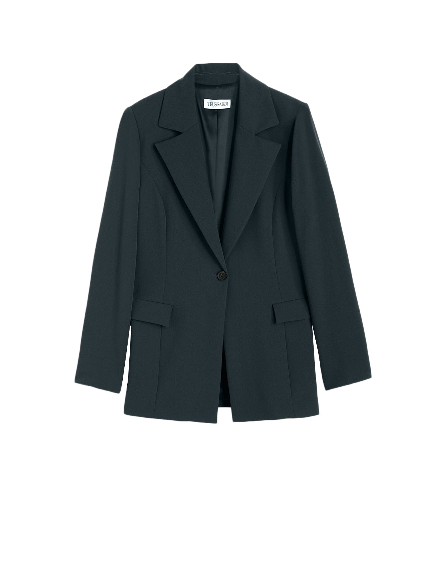 Blazer Verde Trussardi Jeans