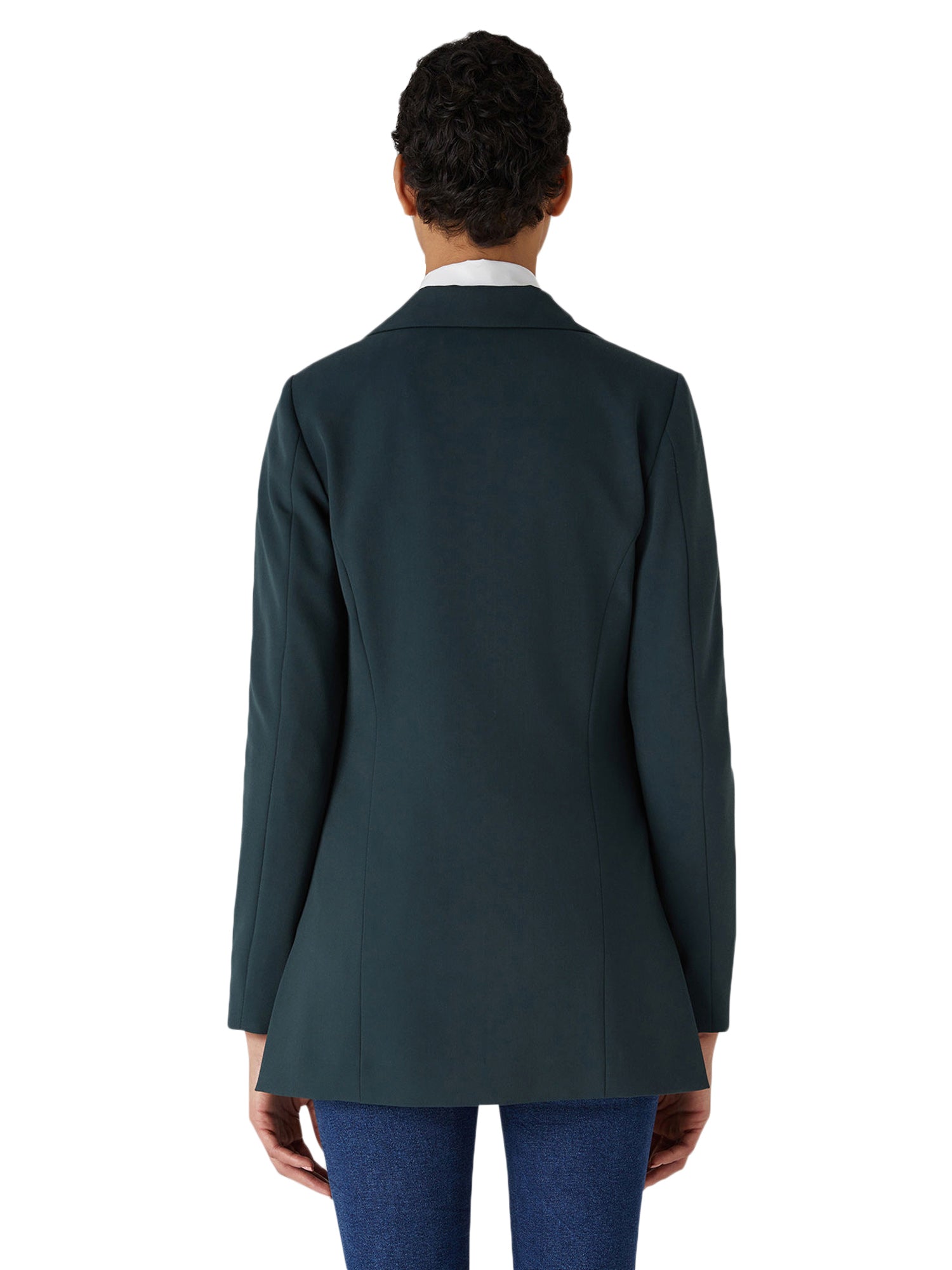 Blazer Verde Trussardi Jeans